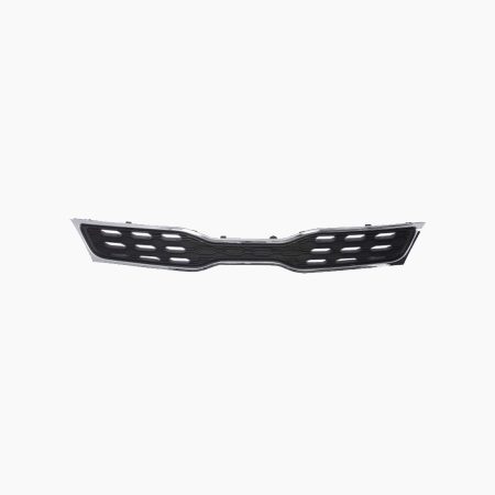 Kia Rio  Grille Zwart/Chroom